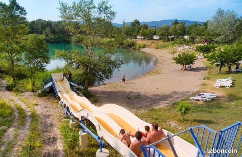 Mobil Home Tout Confort 6 Personnes Climatise Au Pied Du Luberon 라 로크 당 테롱 외부 사진