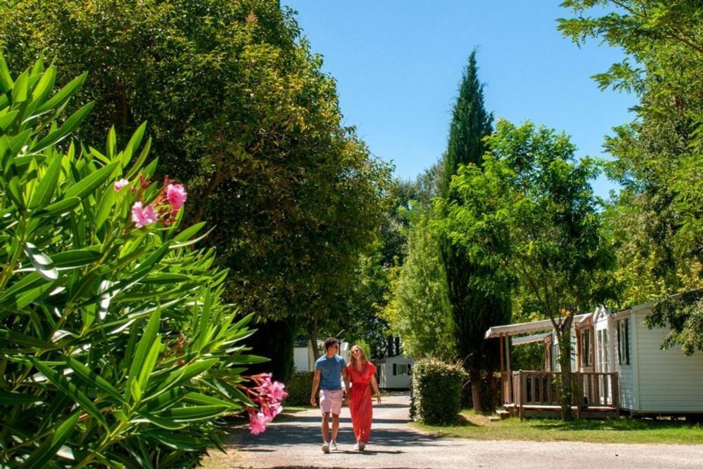 Mobil Home Tout Confort 6 Personnes Climatise Au Pied Du Luberon 라 로크 당 테롱 외부 사진