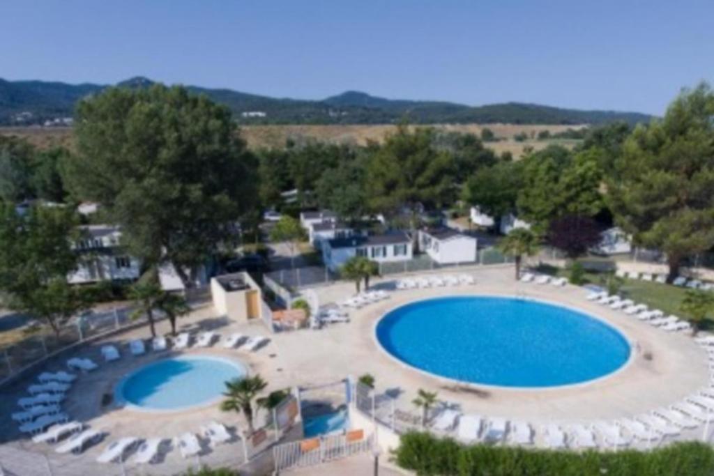 Mobil Home Tout Confort 6 Personnes Climatise Au Pied Du Luberon 라 로크 당 테롱 외부 사진