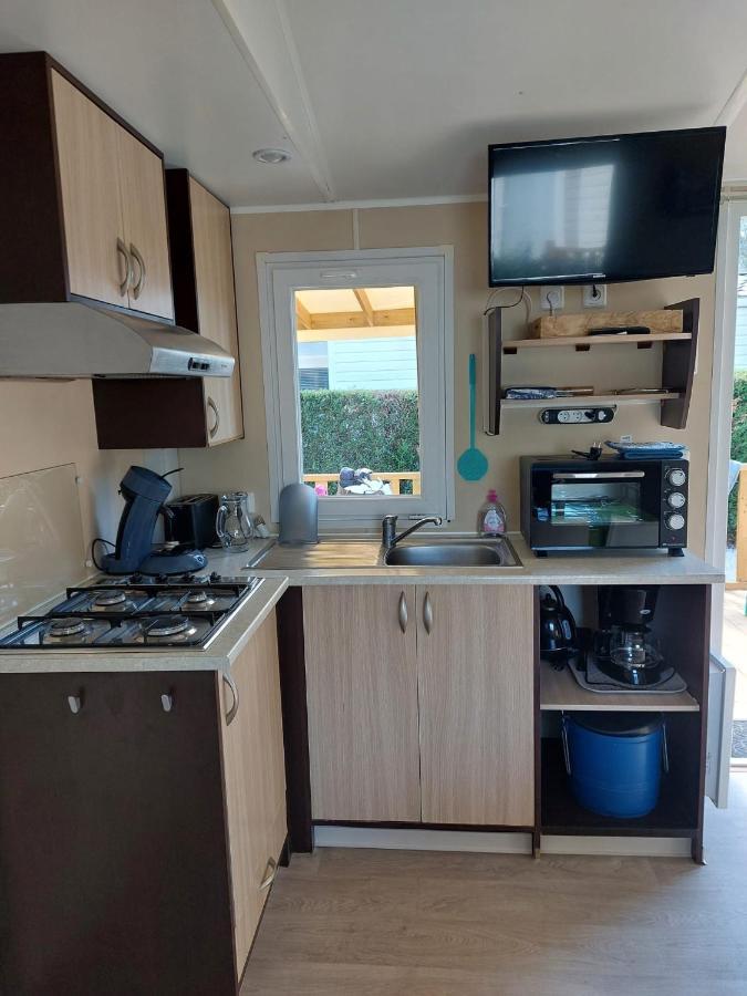 Mobil Home Tout Confort 6 Personnes Climatise Au Pied Du Luberon 라 로크 당 테롱 외부 사진